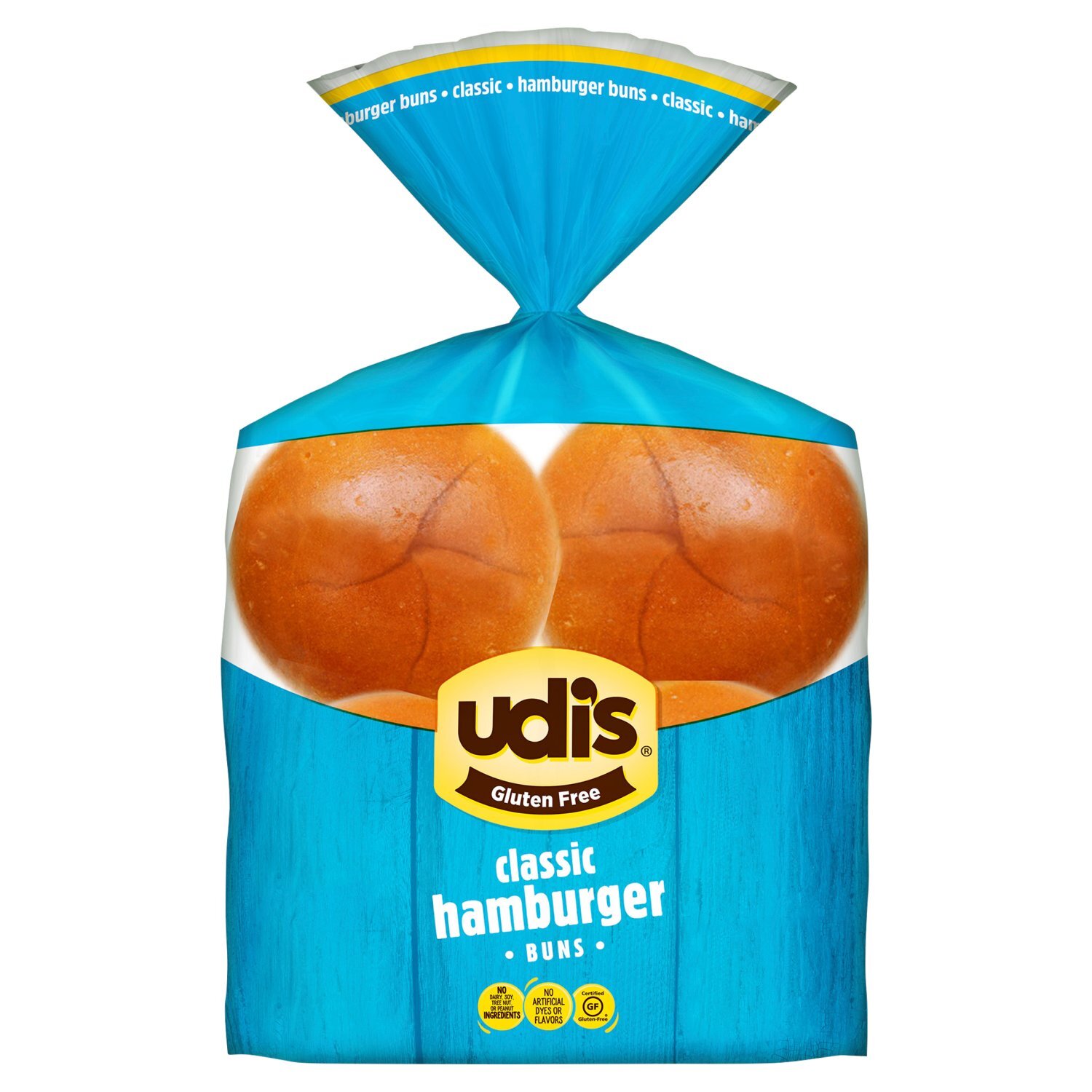 Udi's Gluten Free Classic Hamburger Buns, 10.4 oz Image 1 of 11