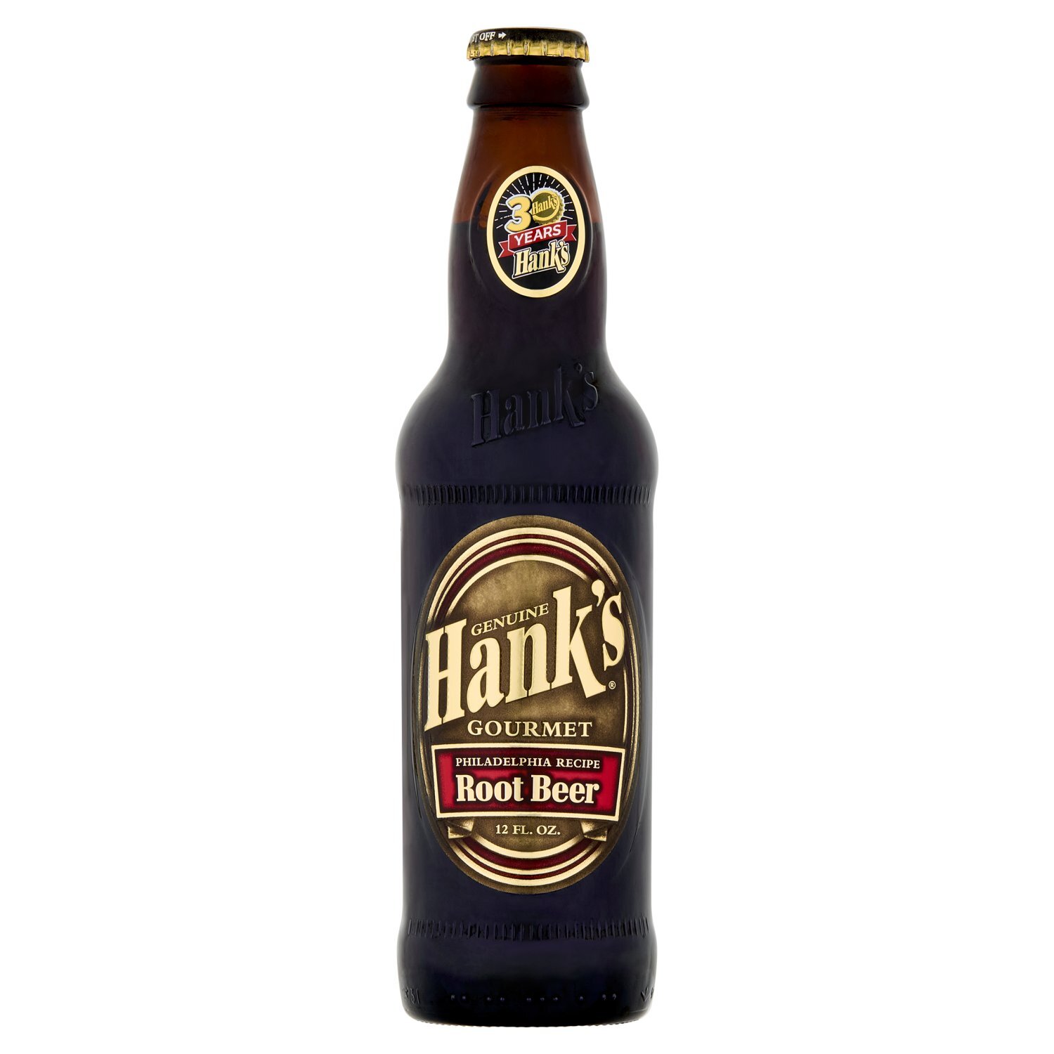 Hank's Gourmet Philadelphia Recipe Root Beer, 12 fl oz Image 1 of 6