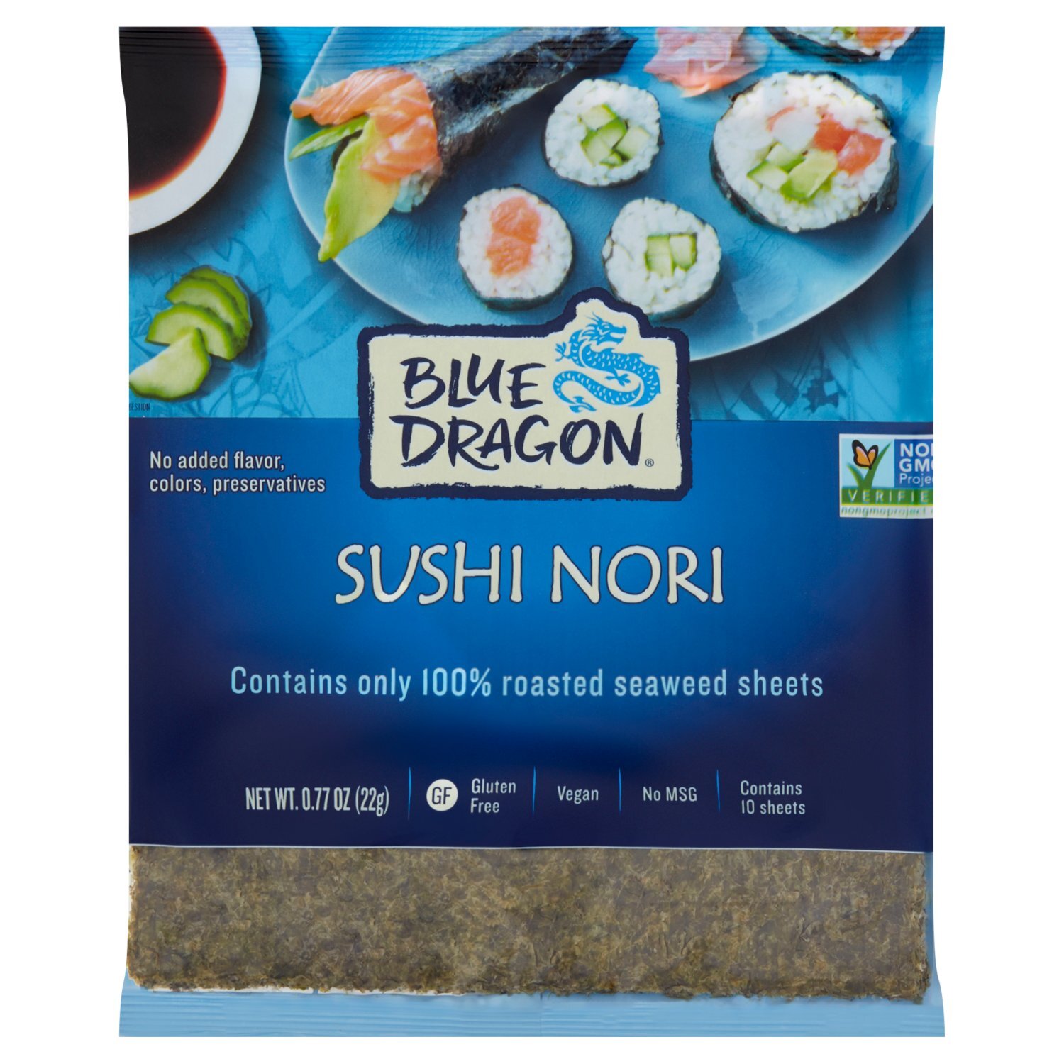 Blue Dragon Sushi Nori, 0.77 oz - Fairway