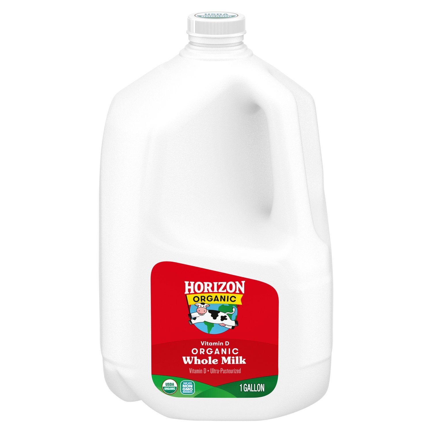 Horizon Organic Whole Milk, 128 fl oz Gallon Jug Image 1 of 12