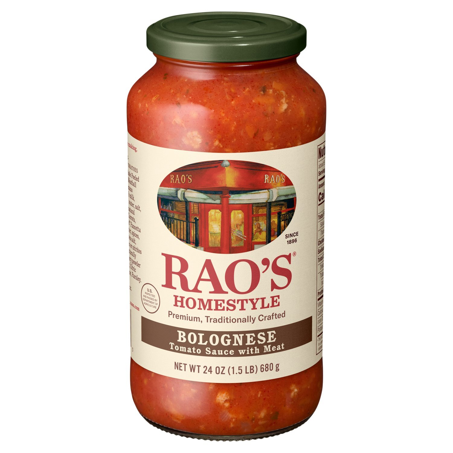 Rao's Homestyle Bolognese Tomato Sauce with Meat, 24 oz Image 1 of 6