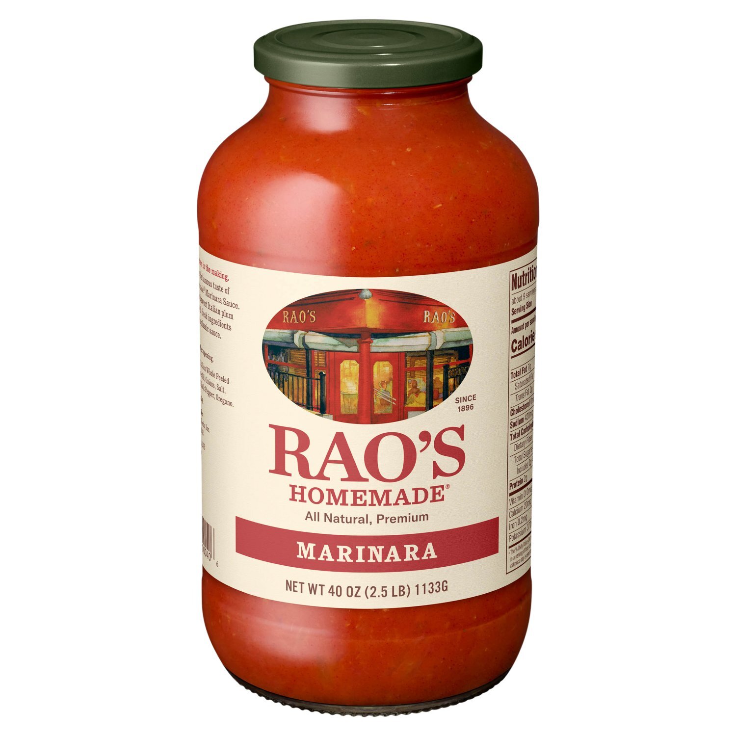 Rao's Homemade Marinara Sauce, 40 oz Image 1 of 6