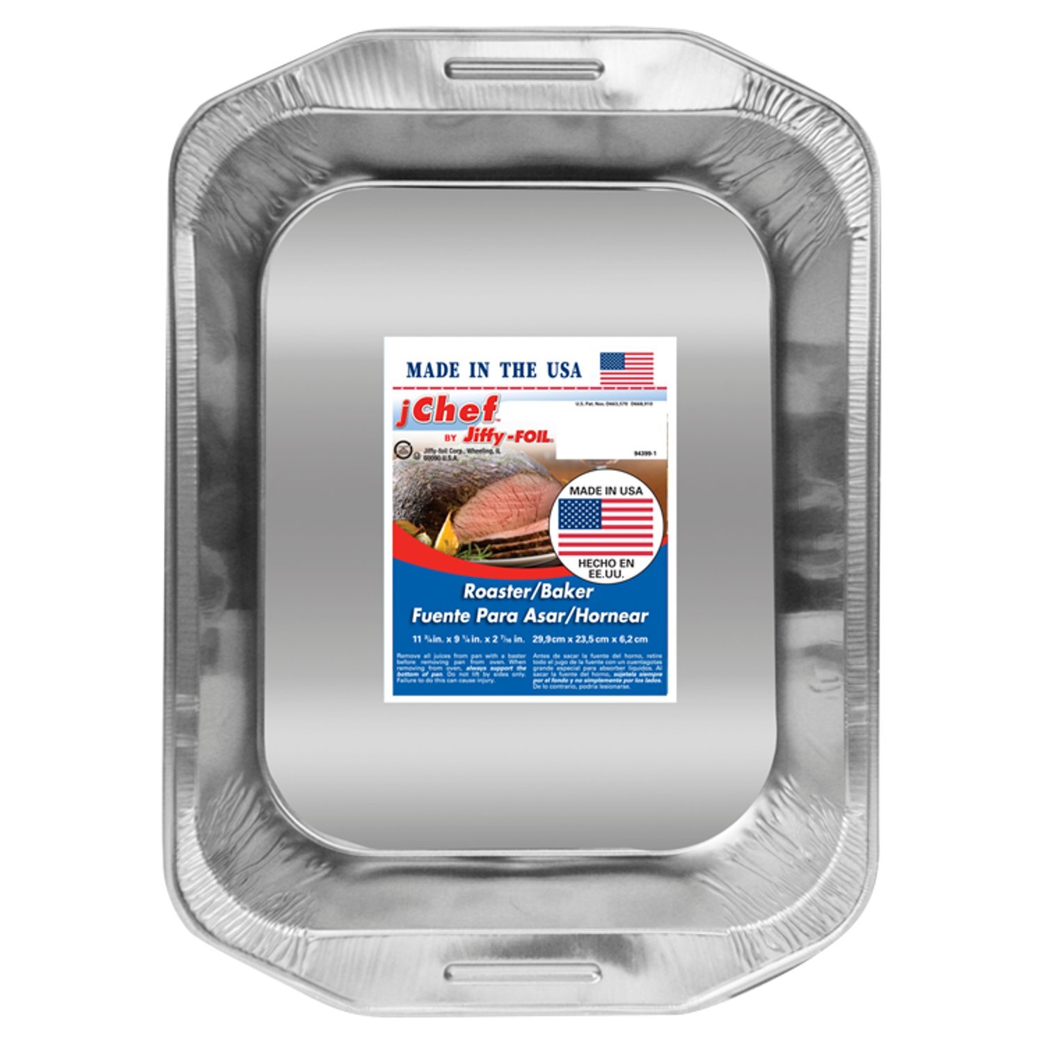 j Chef by Jiffy-Foil Roaster/Baker Pan - The Fresh Grocer