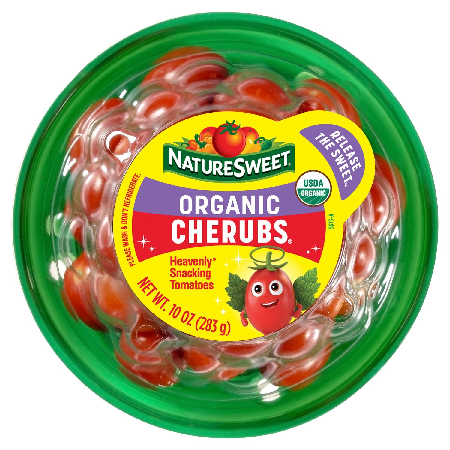 NatureSweet Cherubs Organic Heavenly Snacking Tomatoes, 10 oz