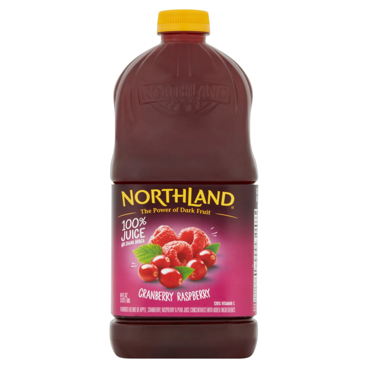 Northland Cranberry Raspberry 100% Juice, 64 fl oz - The Fresh Grocer