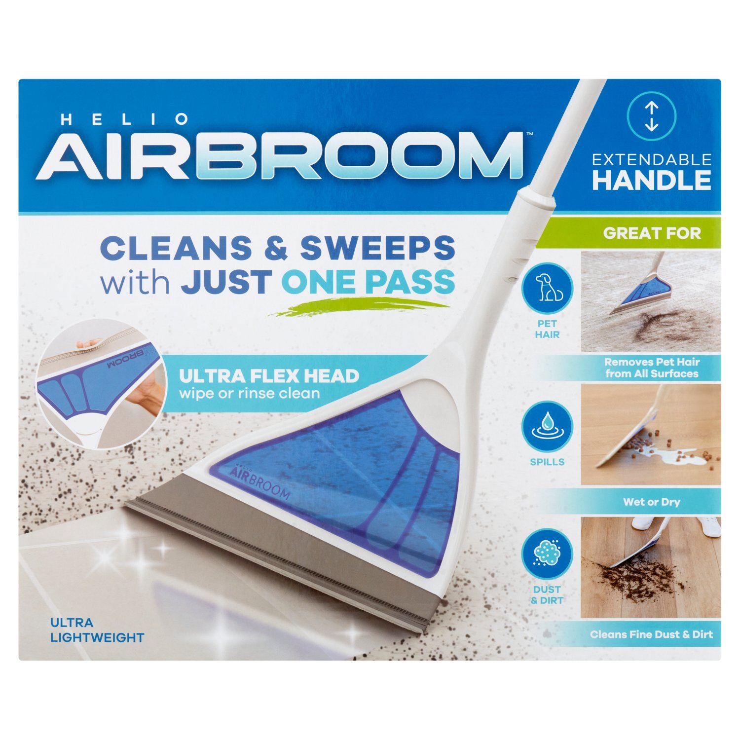 Helio AirBroom Ultra Lightweight Broom Image 1 of 5