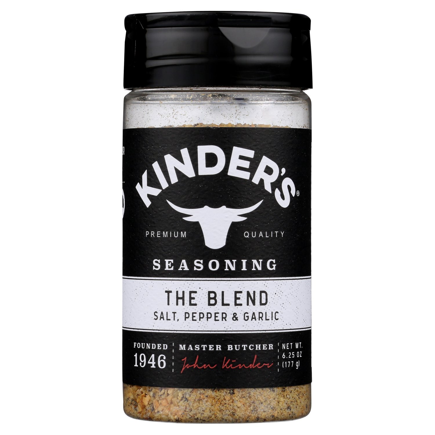 Kinder's The Blend Salt, Pepper & Garlic Seasoning, 6.25 oz Image 1 of 9