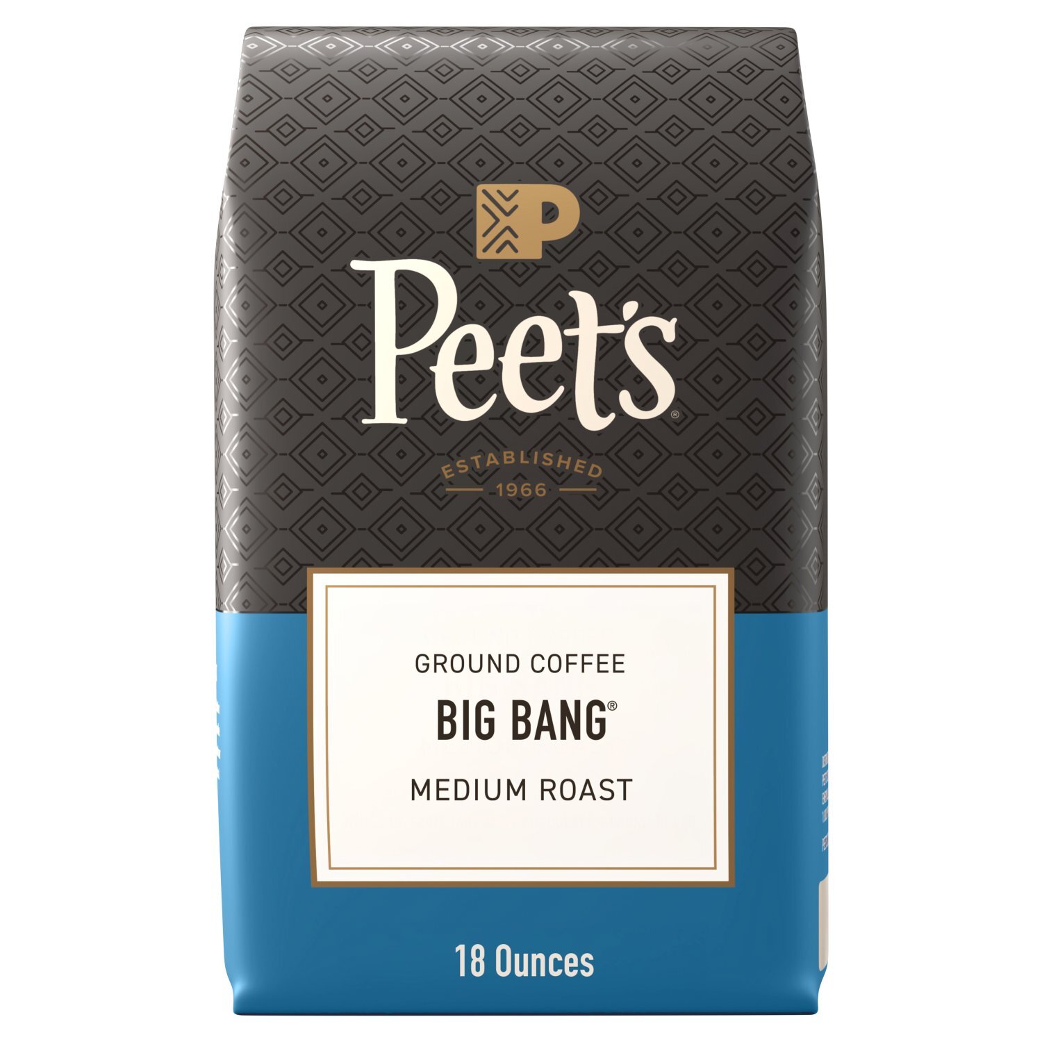 Peet's Big Bang Medium Roast Ground Coffee, 18 oz Image 1 of 7
