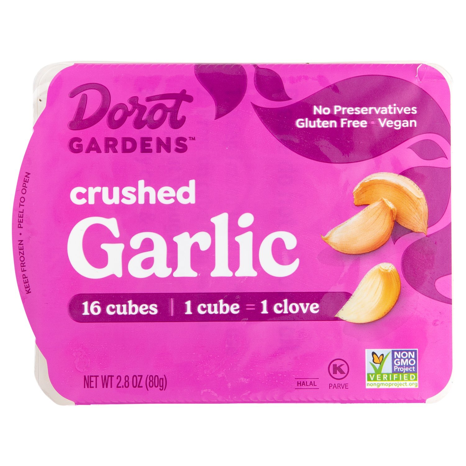 Dorot Gardens Crushed Garlic, 16 count, 2.8 oz Image 1 of 9