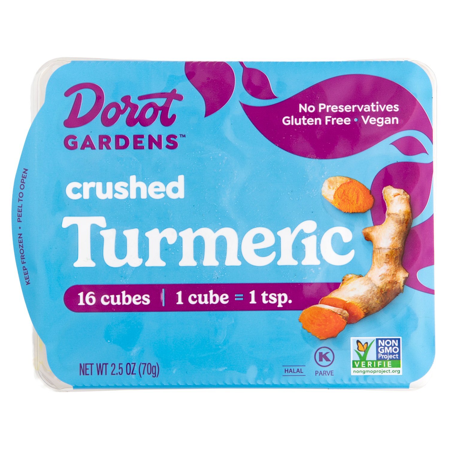Dorot Gardens Crushed Turmeric, 16 count, 2.5 oz Image 1 of 8