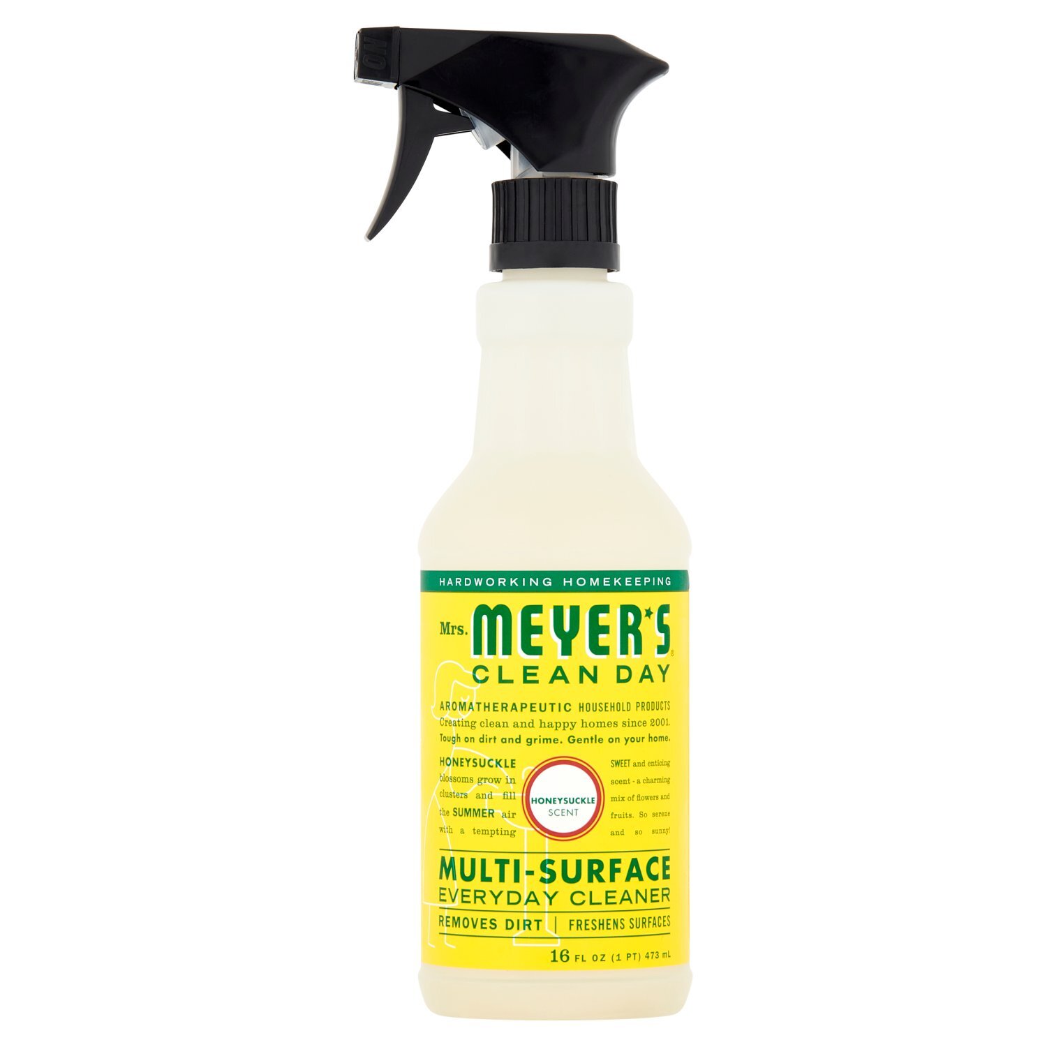Mrs. Meyer's Clean Day Honeysuckle Scent Multi-Surface Everyday Cleaner, 16 fl oz Image 1 of 5