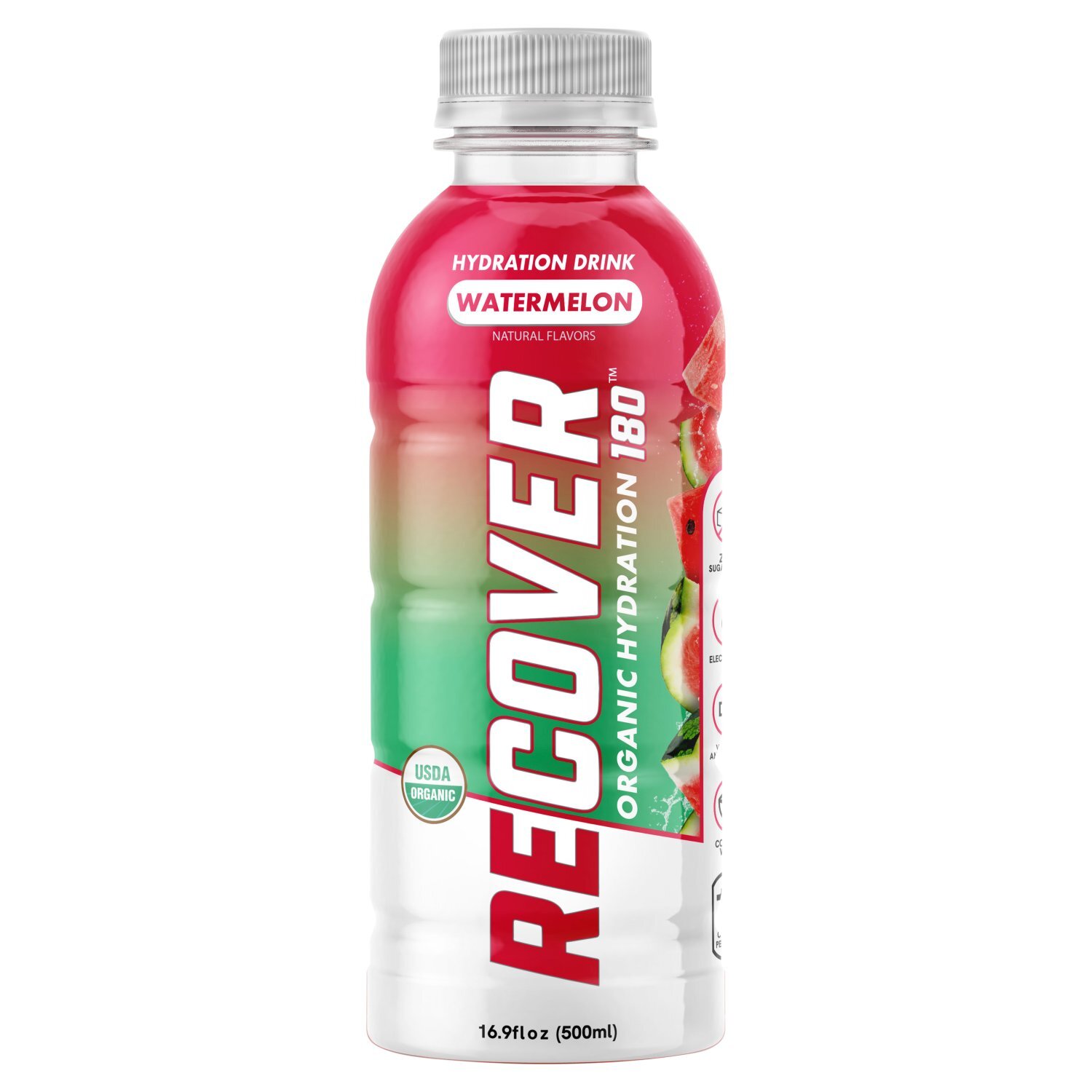 Recover Organic 180 Watermelon Hydration Drink, 16 fl oz - Fairway