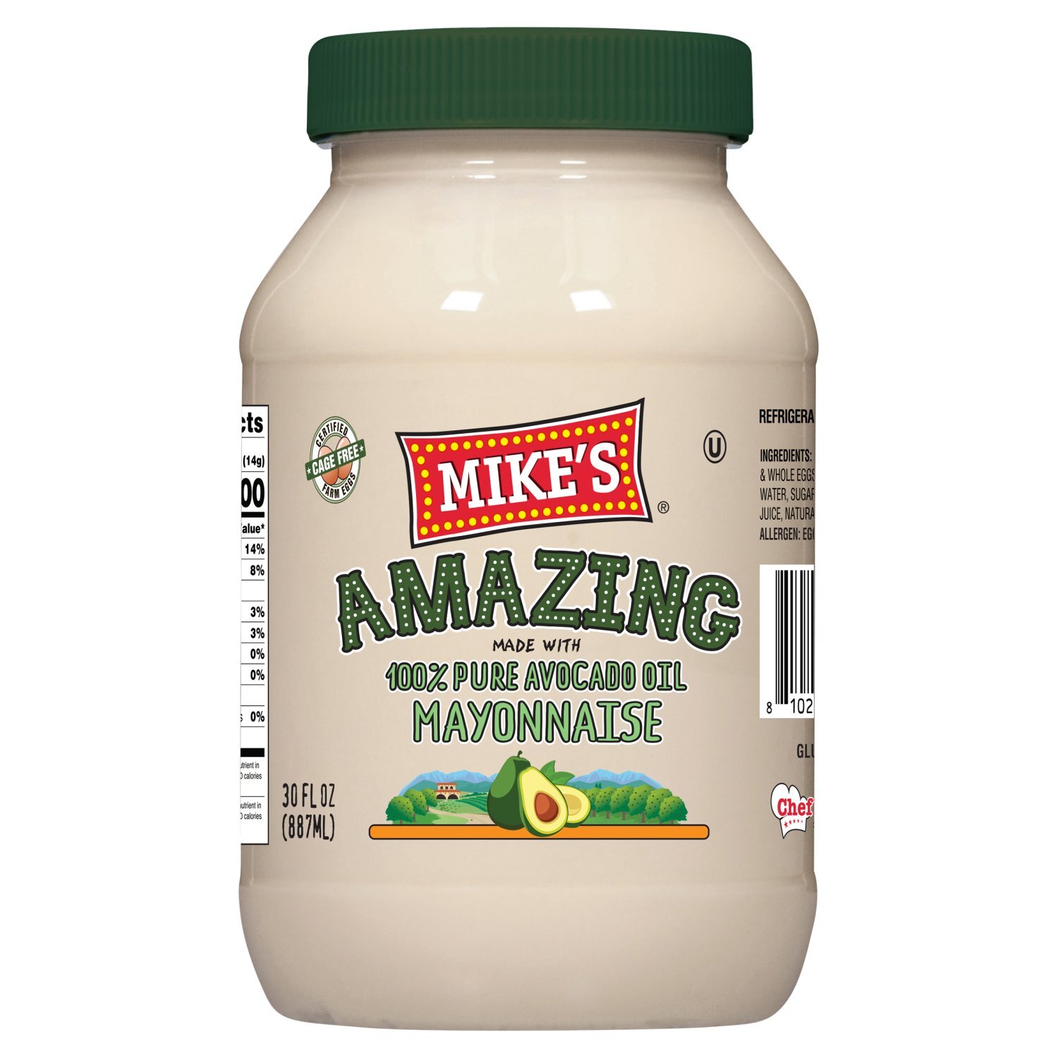 Mike's Amazing 100% Pure Avocado Oil Mayonnaise, 30 fl oz - Fairway