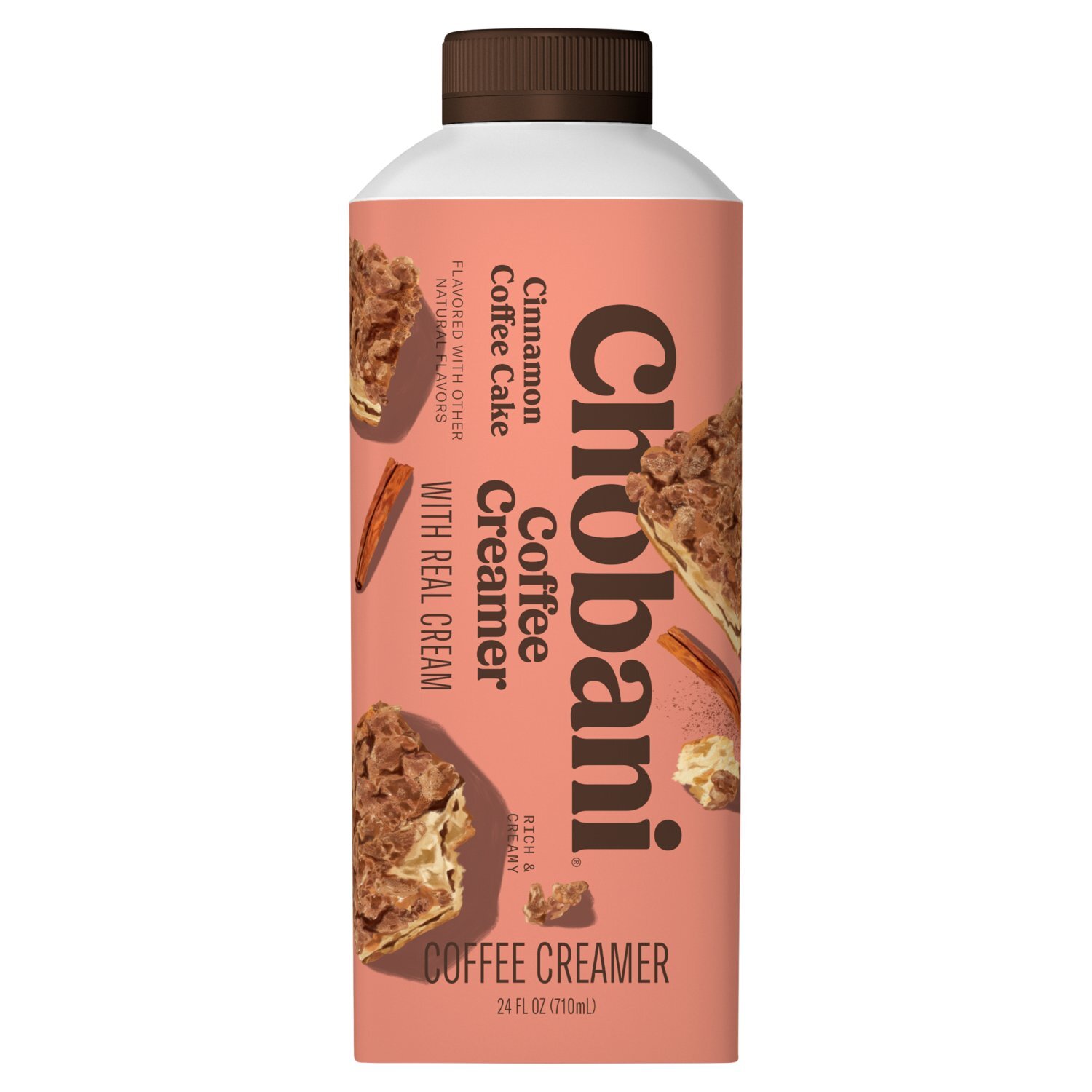 Chobani Cinnamon Coffee Cake Coffee Creamer, 24 fl oz - The Fresh