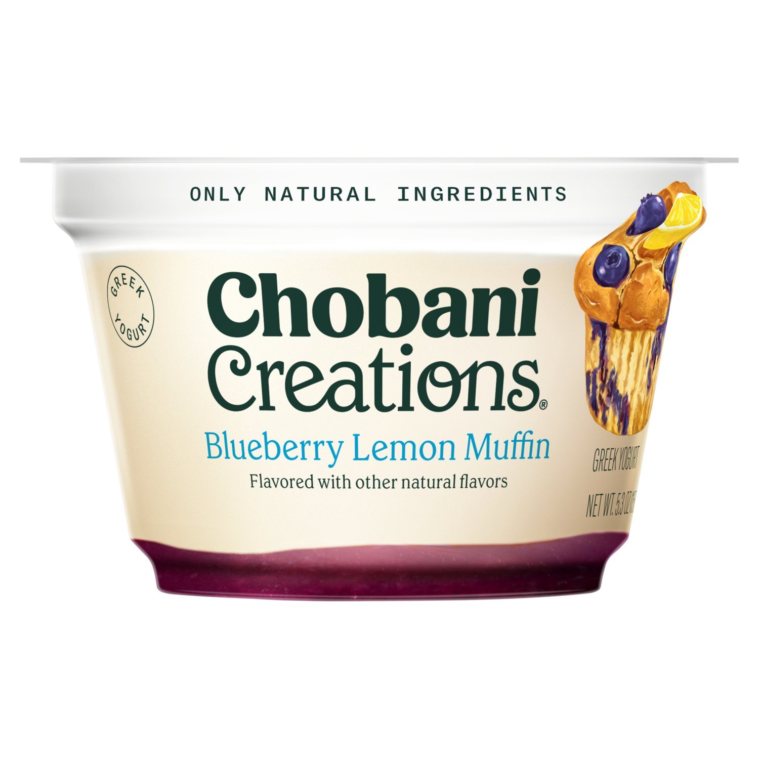 cocoriang Lemonade Tobi 本体＋フェイス２種 アイ付 Chobani Creations Blueberry Lemon Muffin Greek Yogurt, 5.3 oz