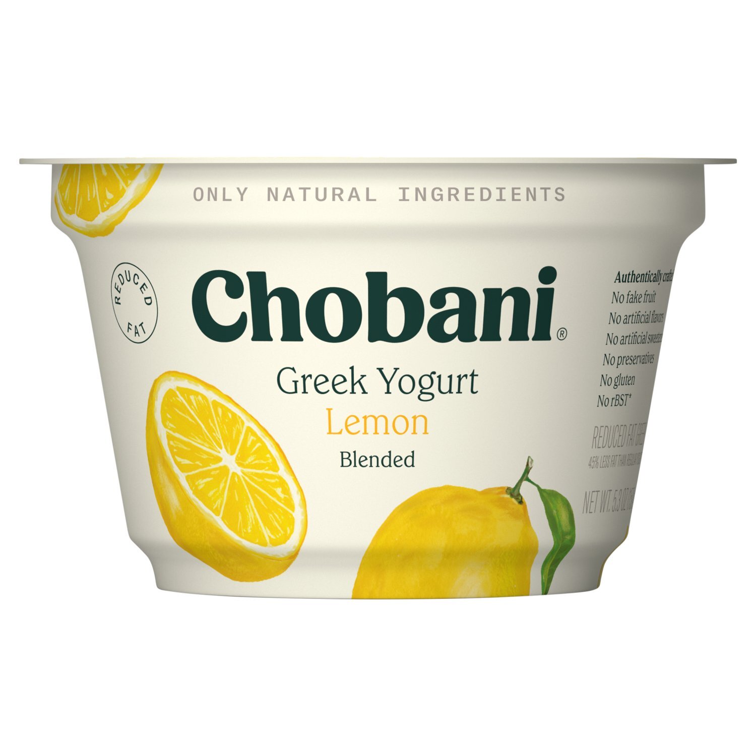 Chobani Lemon Blended Greek Yogurt, 5.3 oz - The Fresh Grocer