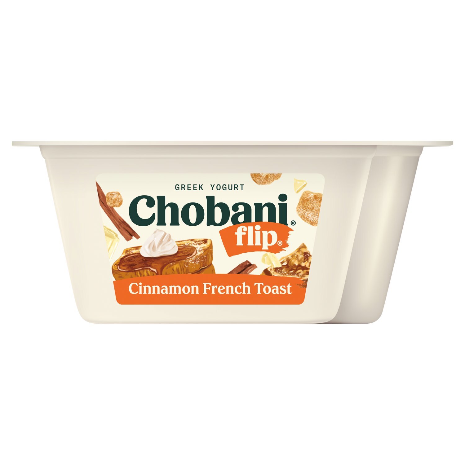 Chobani Flip Cinnamon French Toast Greek Yogurt, 4.5 oz - The