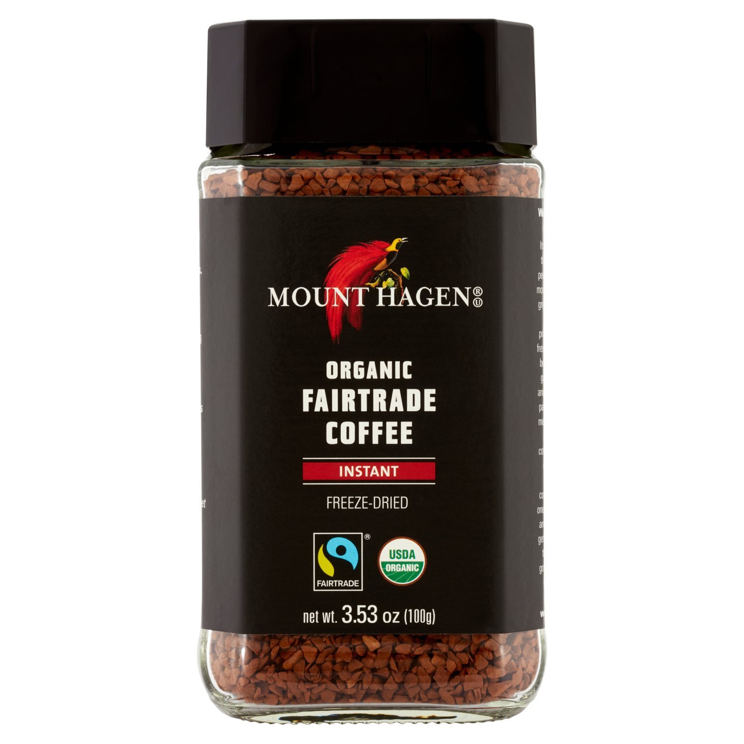 Mount Hagen Organic Fairtrade Instant Coffee, 3.53 oz Image 1 of 5