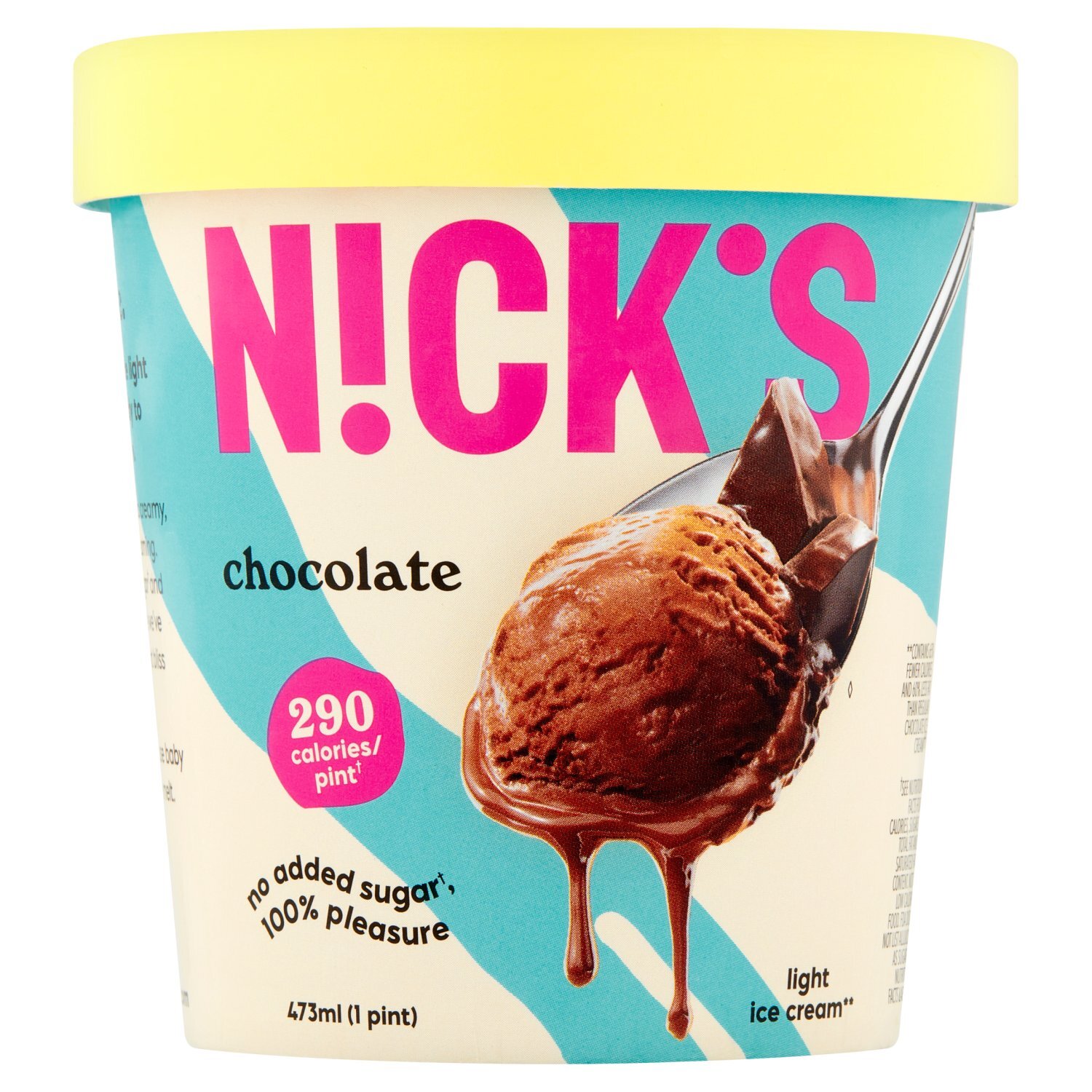 Nick's Chocolate Light Ice Cream, 1 pint - Fairway