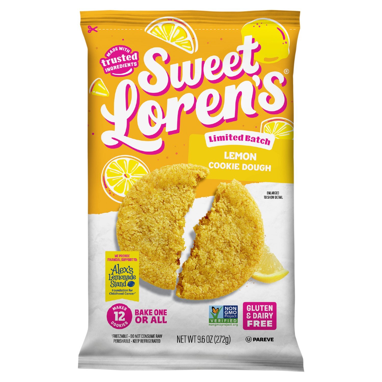 Sweet Loren's Lemon Cookie Dough Limited Batch, 9.6 oz - ShopRite