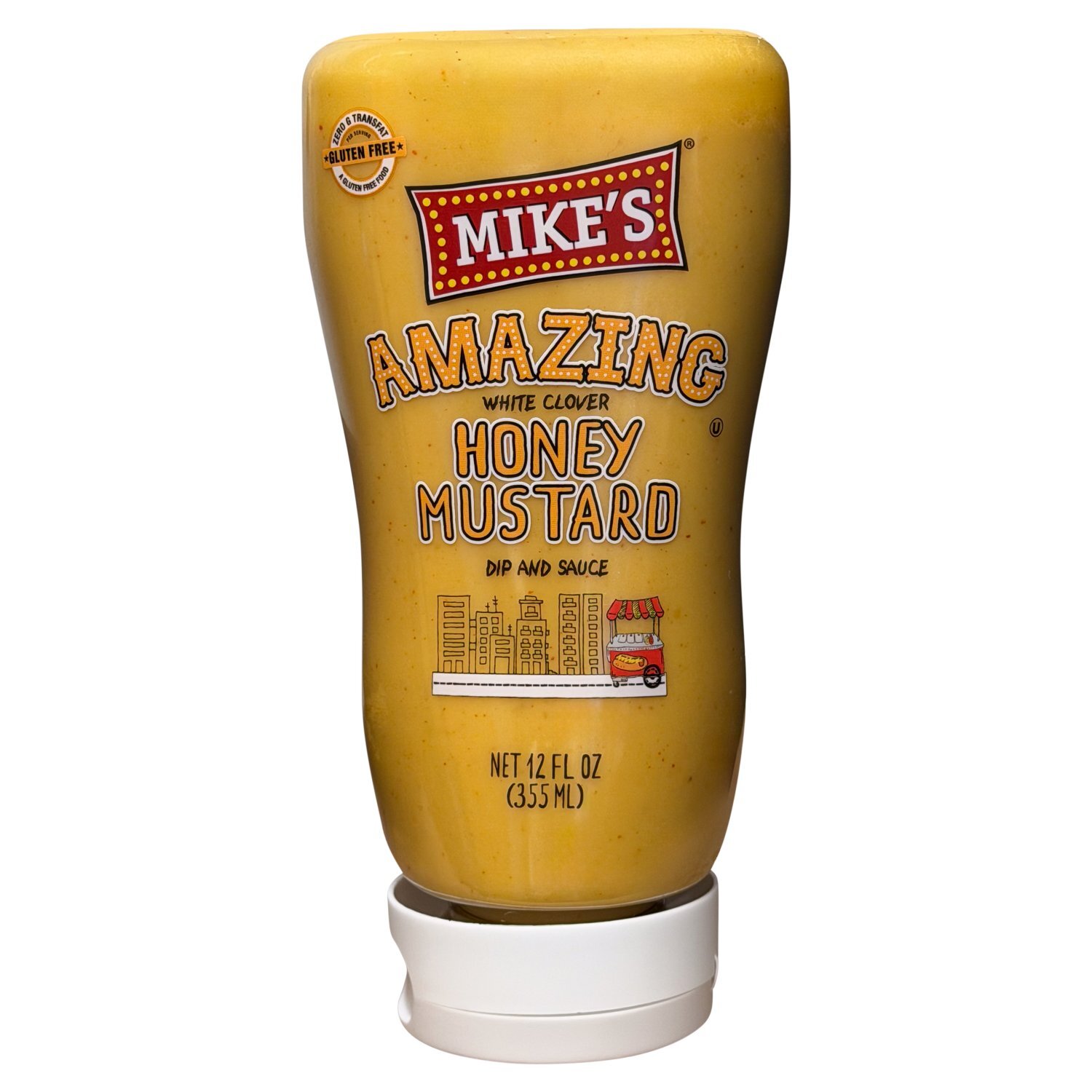 Mike's Amazing White Clover Honey Mustard Dip and Sauce, 12 fl oz Image 1 of 8