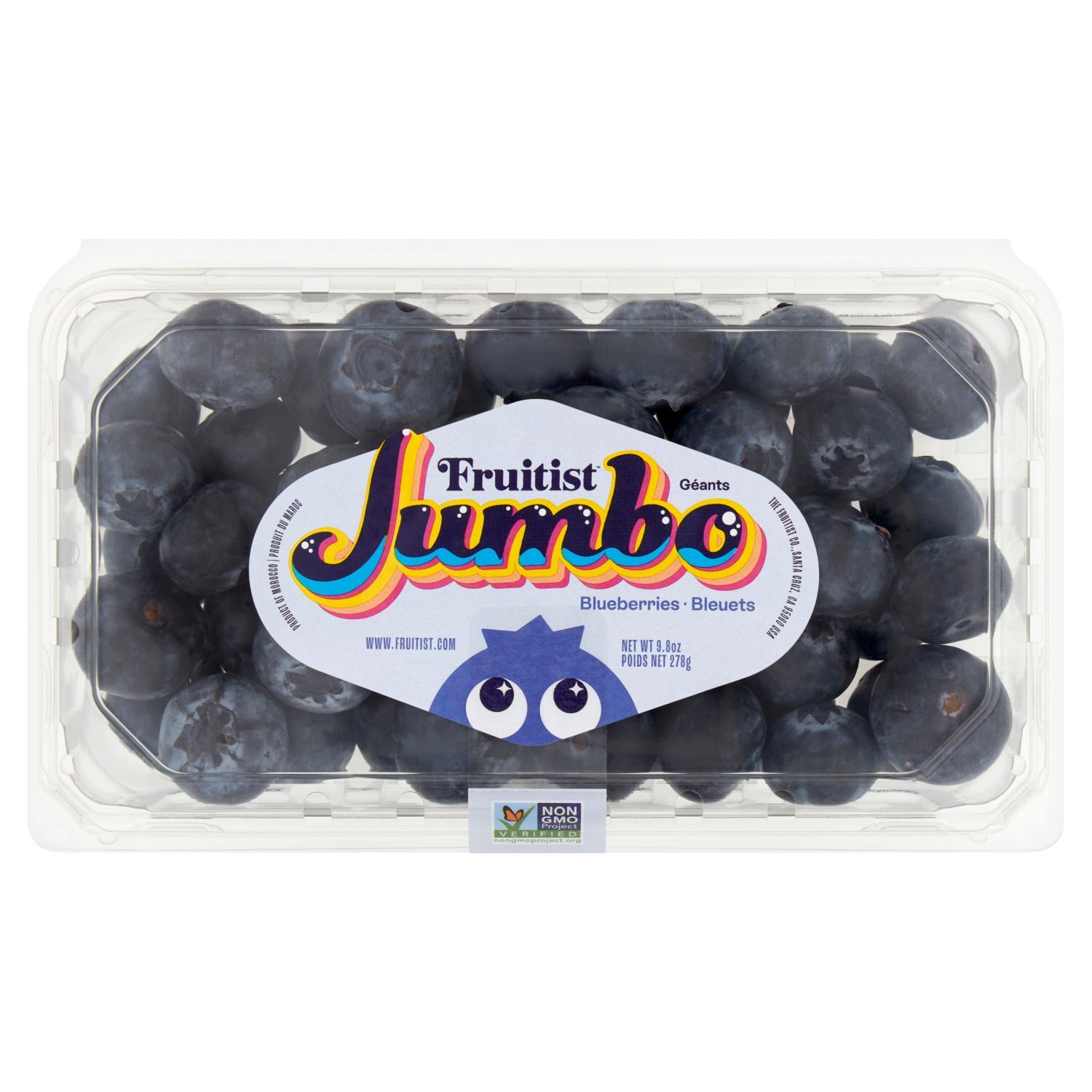 Fruitist Jumbo Blueberries, 9.8 oz Image 1 of 4