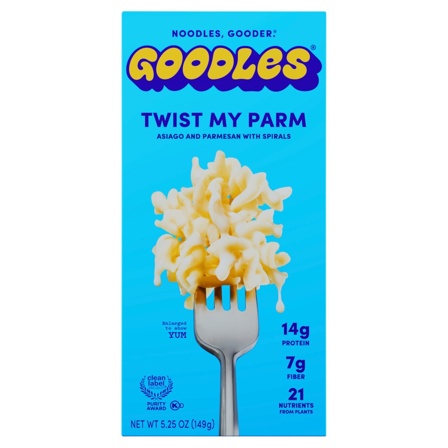 Goodles Twist My Parm Asiago and Parmesan with Spirals, 5.25 oz Image 1 of 9