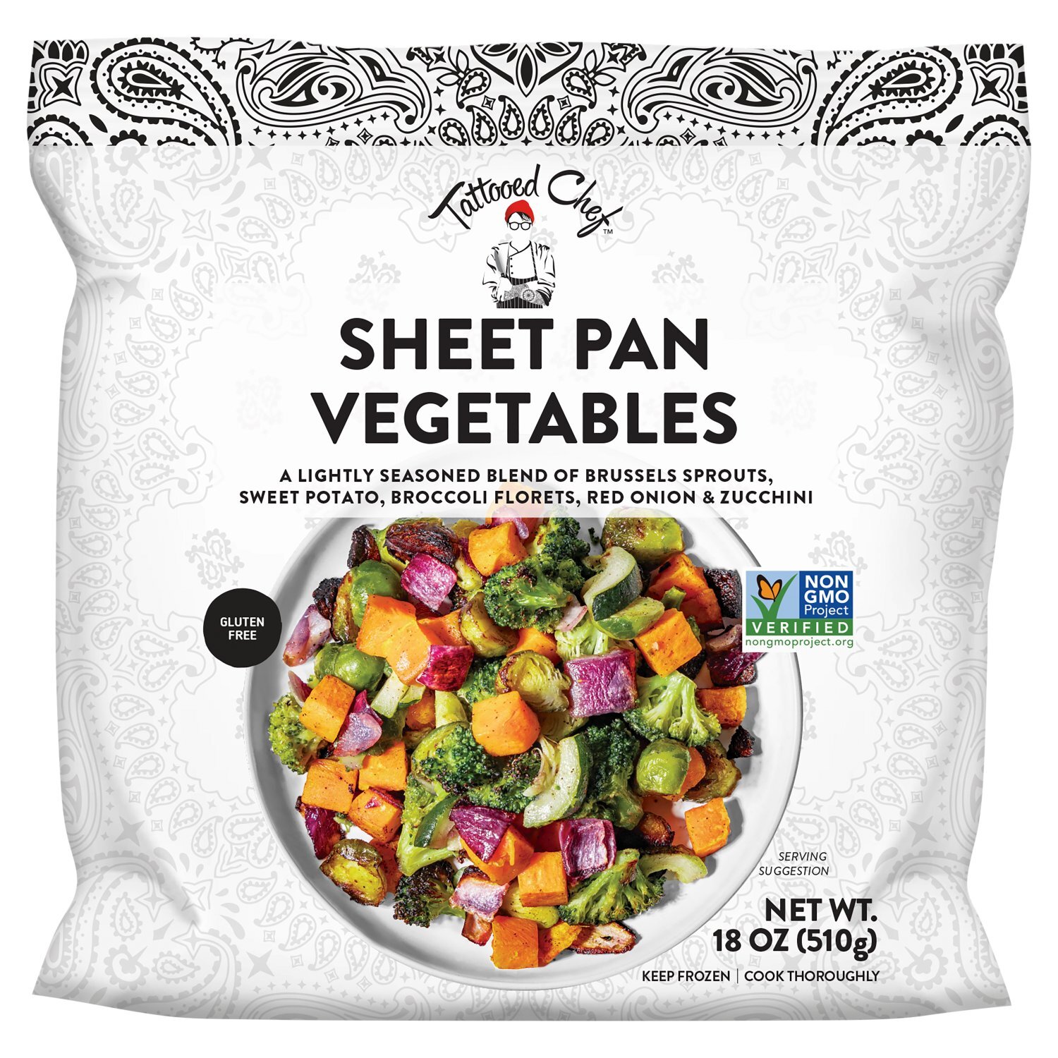 Tattooed Chef Sheet Pan Vegetables, 18 oz Image 1 of 4