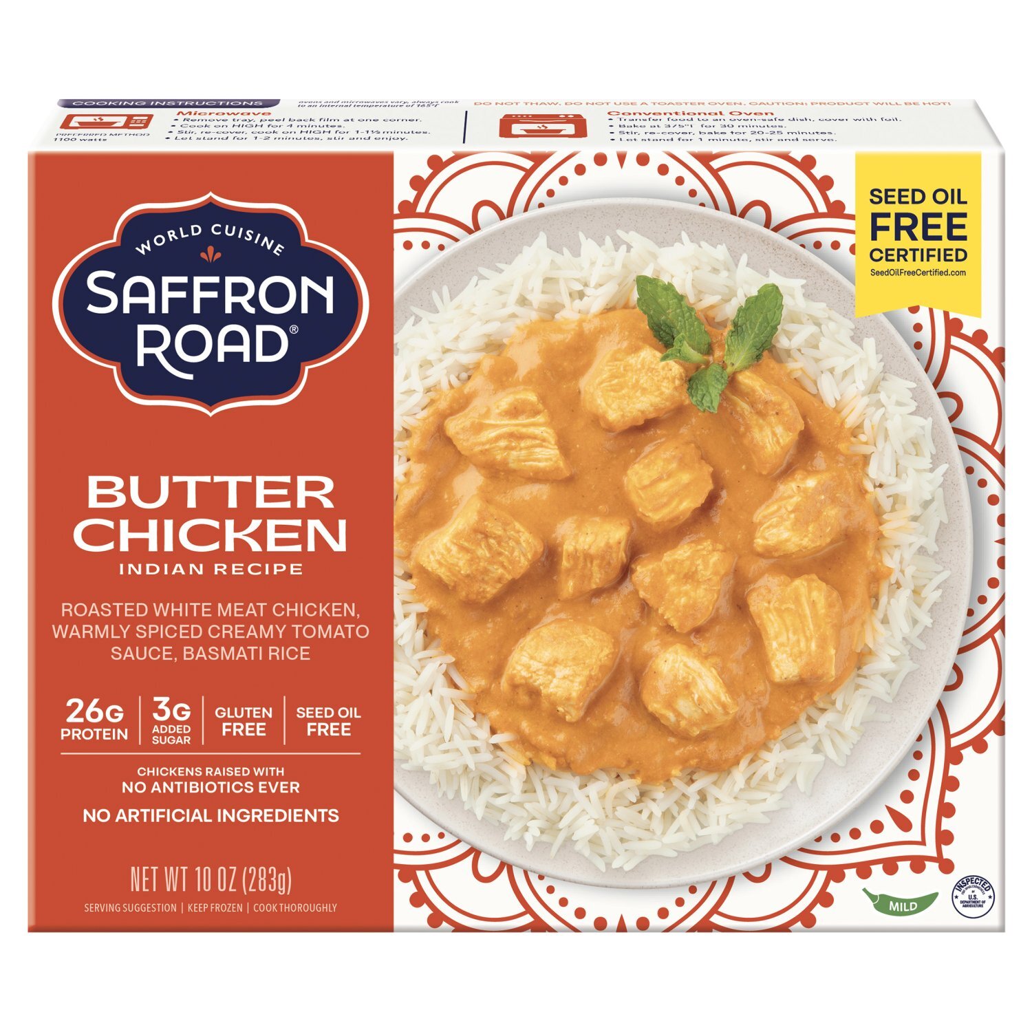 Saffron Road Indian Recipe Butter Chicken, 10 oz Image 1 of 7