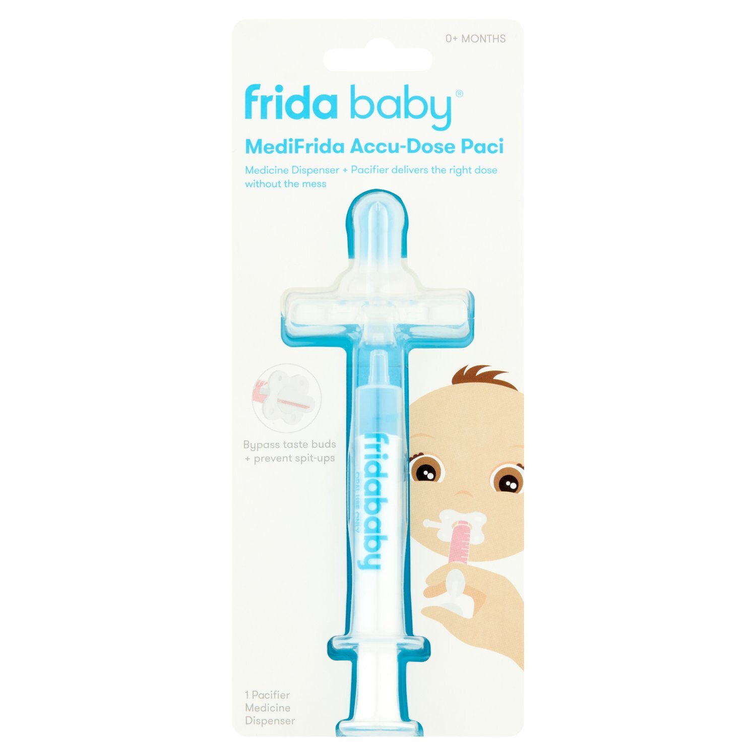 Frida Baby MediFrida Accu-Dose Pacifier Medicine Dispenser, 0+ Months, 1 count Image 1 of 6