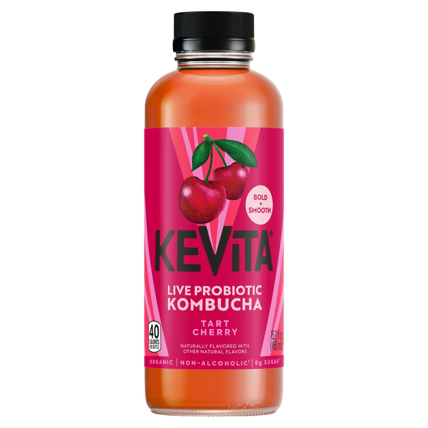KeVita Tart Cherry Live Probiotic Kombucha, 15.2 fl oz - Fairway