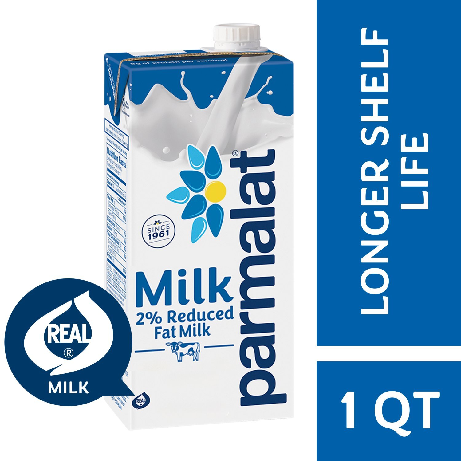 Parmalat 2% Reduced Fat Milk, 32 fl oz Image 1 of 12