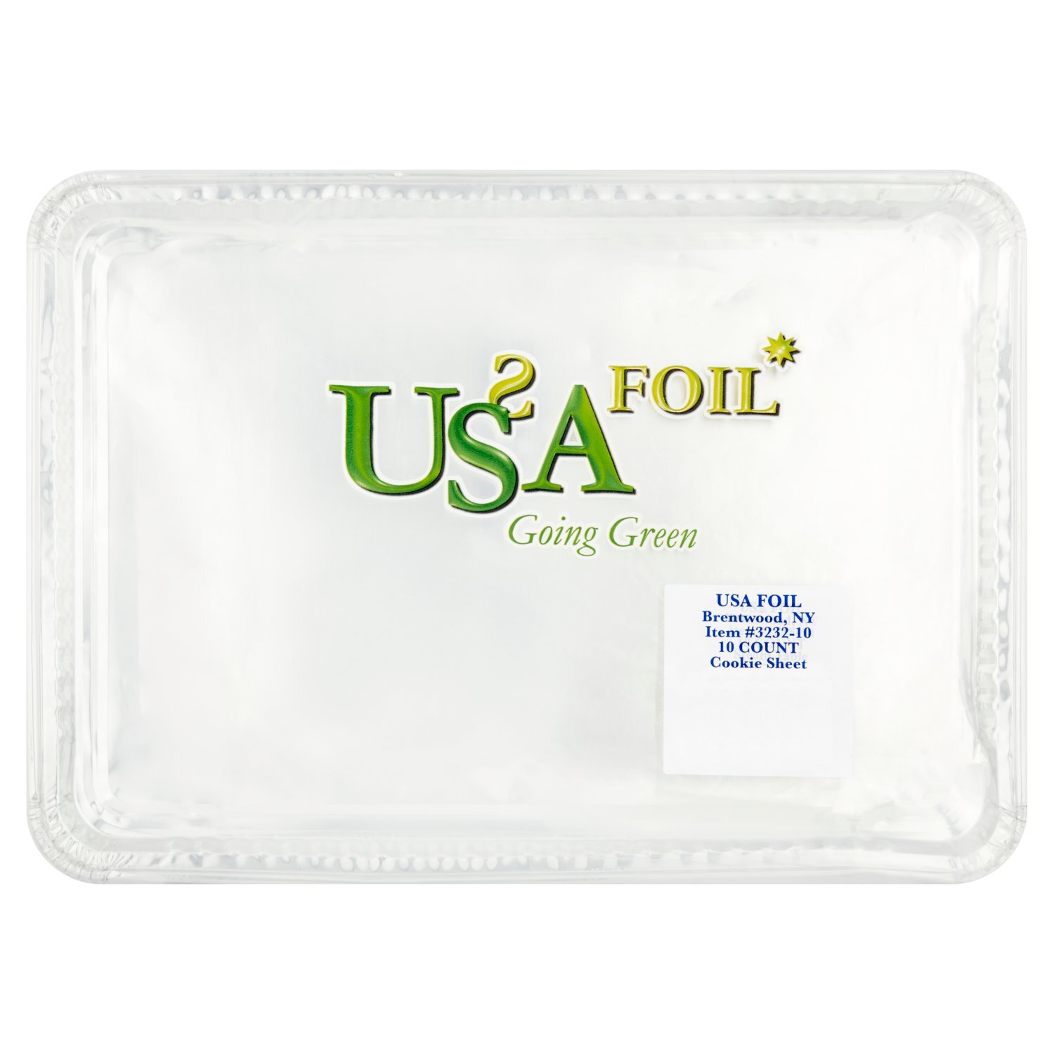 USA Foil Cookie Sheet, 10 Count Image 1 of 5