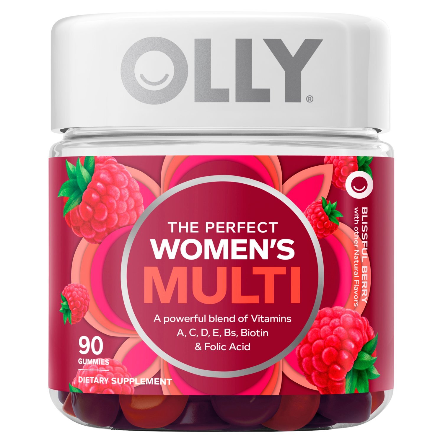 Olly The Perfect Women's Multi Blissful Berry Dietary Supplement