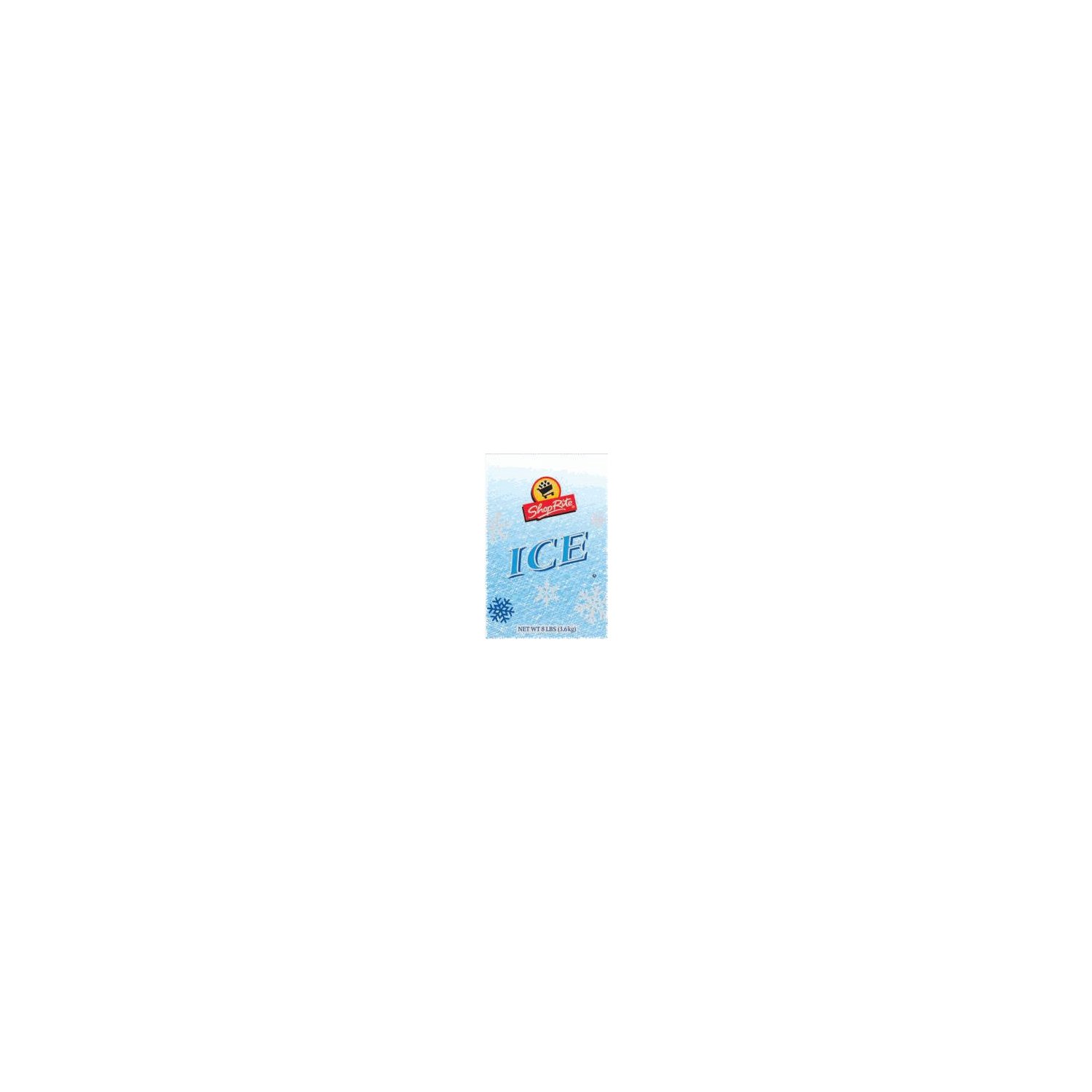 ShopRite Bagged Ice - 8 LB, 8 pound