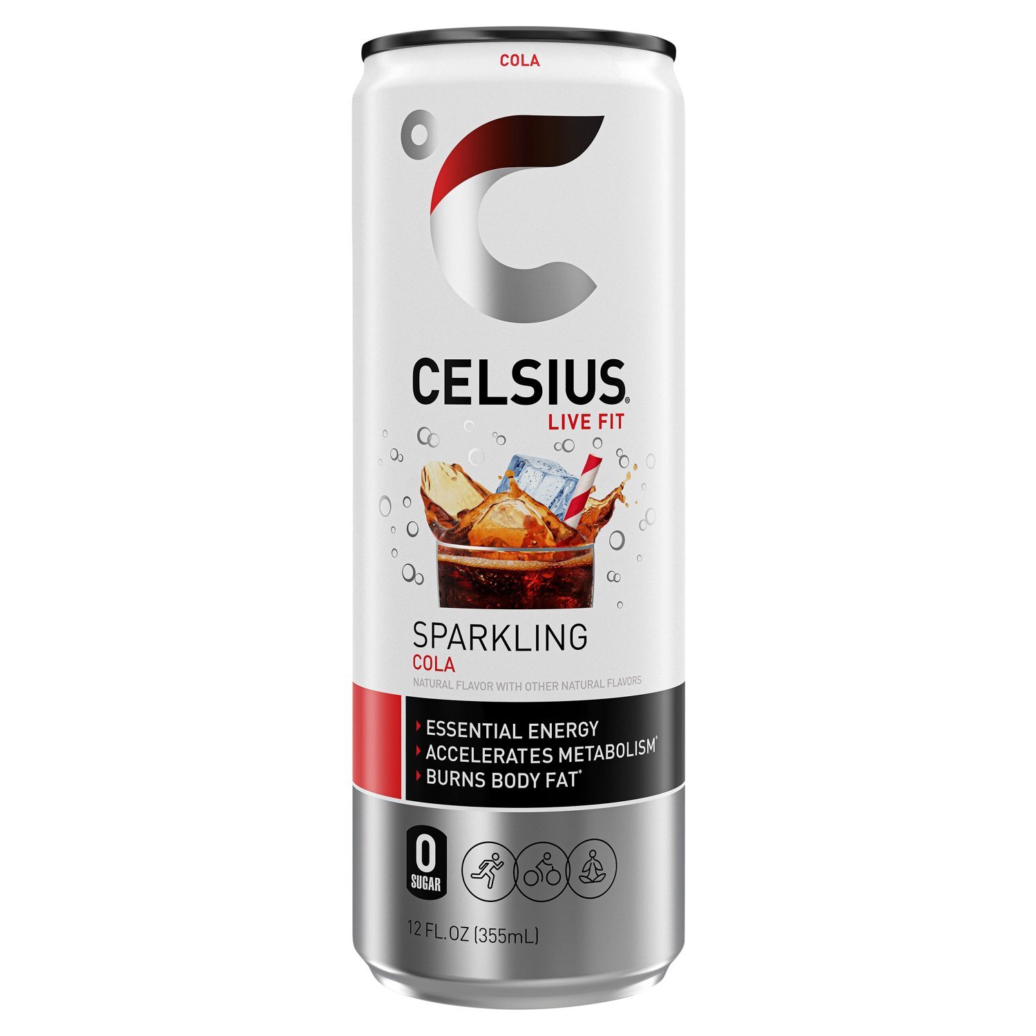 Celsius Life Fit Sparkling Cola, 12 fl oz