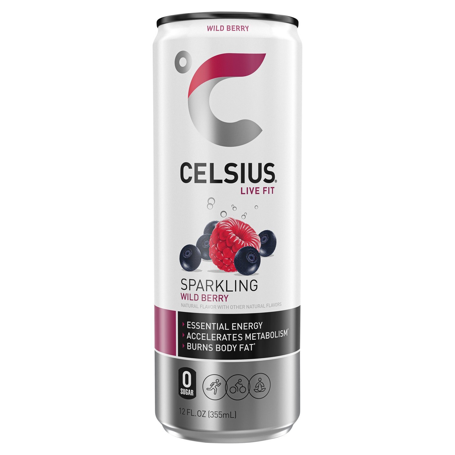 does celsius have l carnitine Celsius Live Fit Sparkling Wild Berry Energy Drink, 12 fl oz
