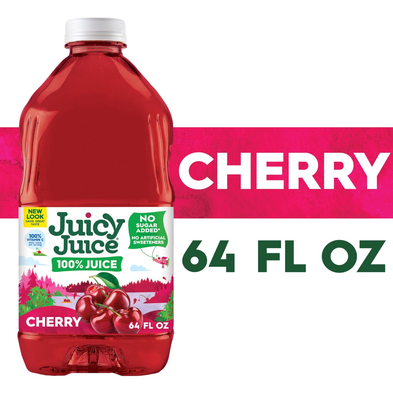 その他 JUICY CHERRY Juicy Juice Cherry 100% Juice, 64 fl oz - Fairway