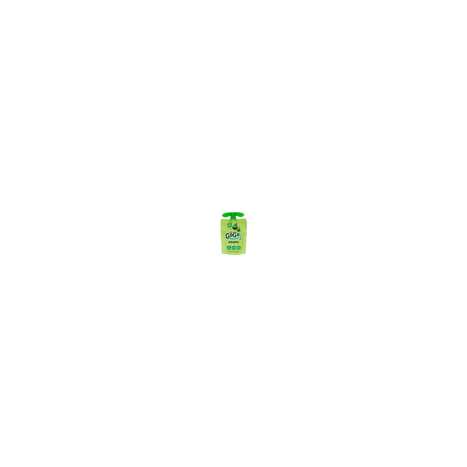 GoGo Squeez Applesauce, Apple Apple, 1 Pouch, 3.2 oz