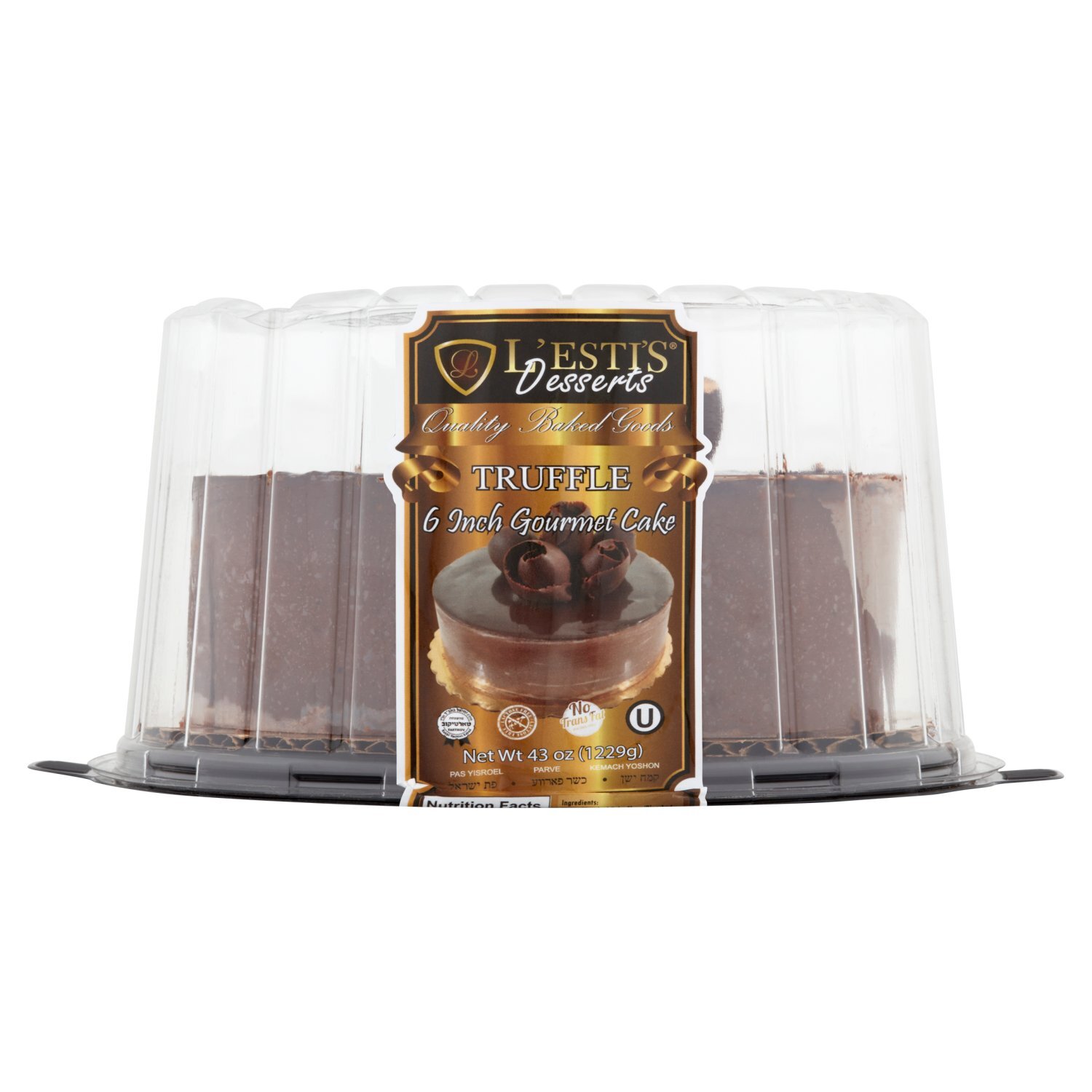 L'esti's Desserts Truffle 6 Inch Gourmet Cake, 43 oz - Fairway